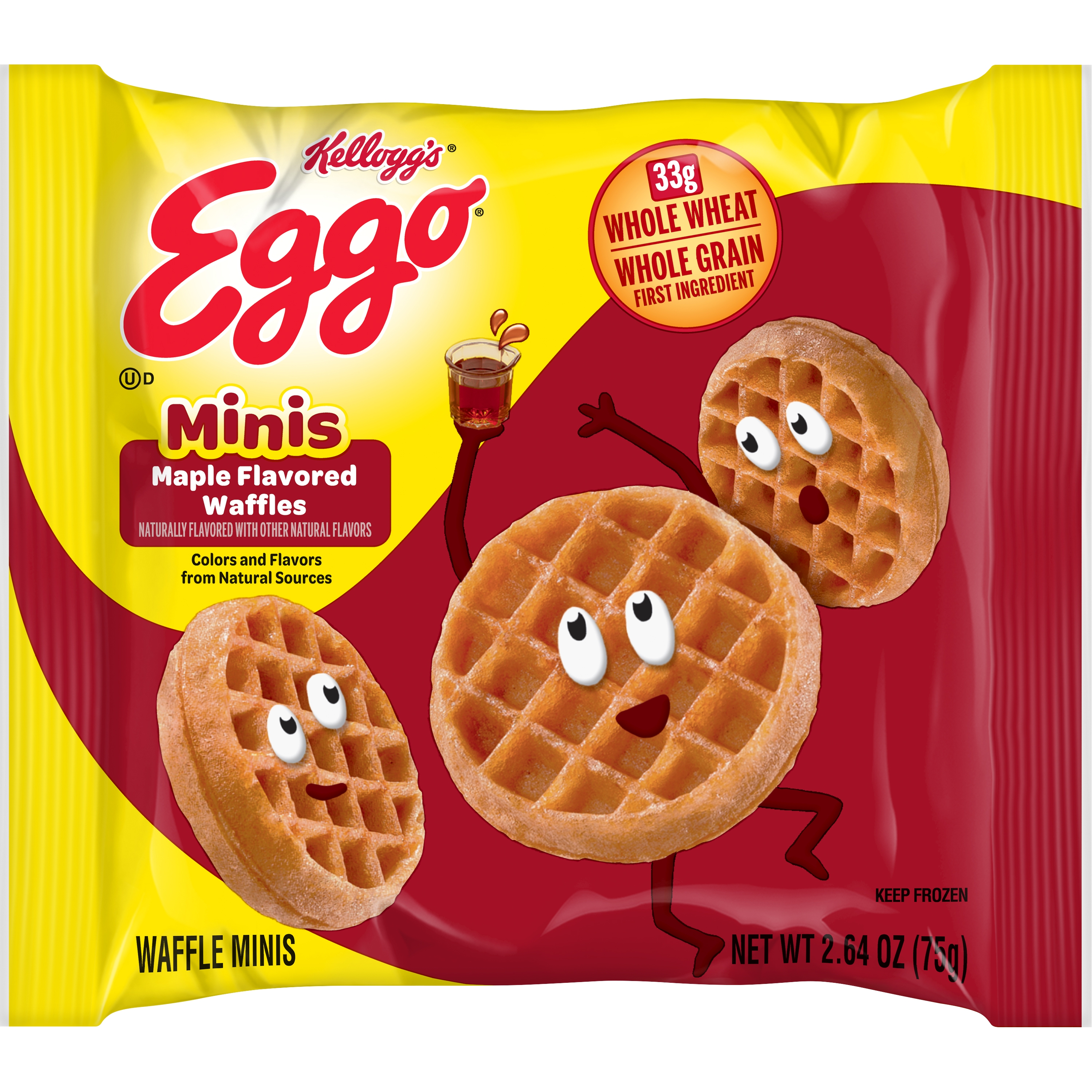 Kellogg's® Eggo® Minis Waffles Maple Flavored