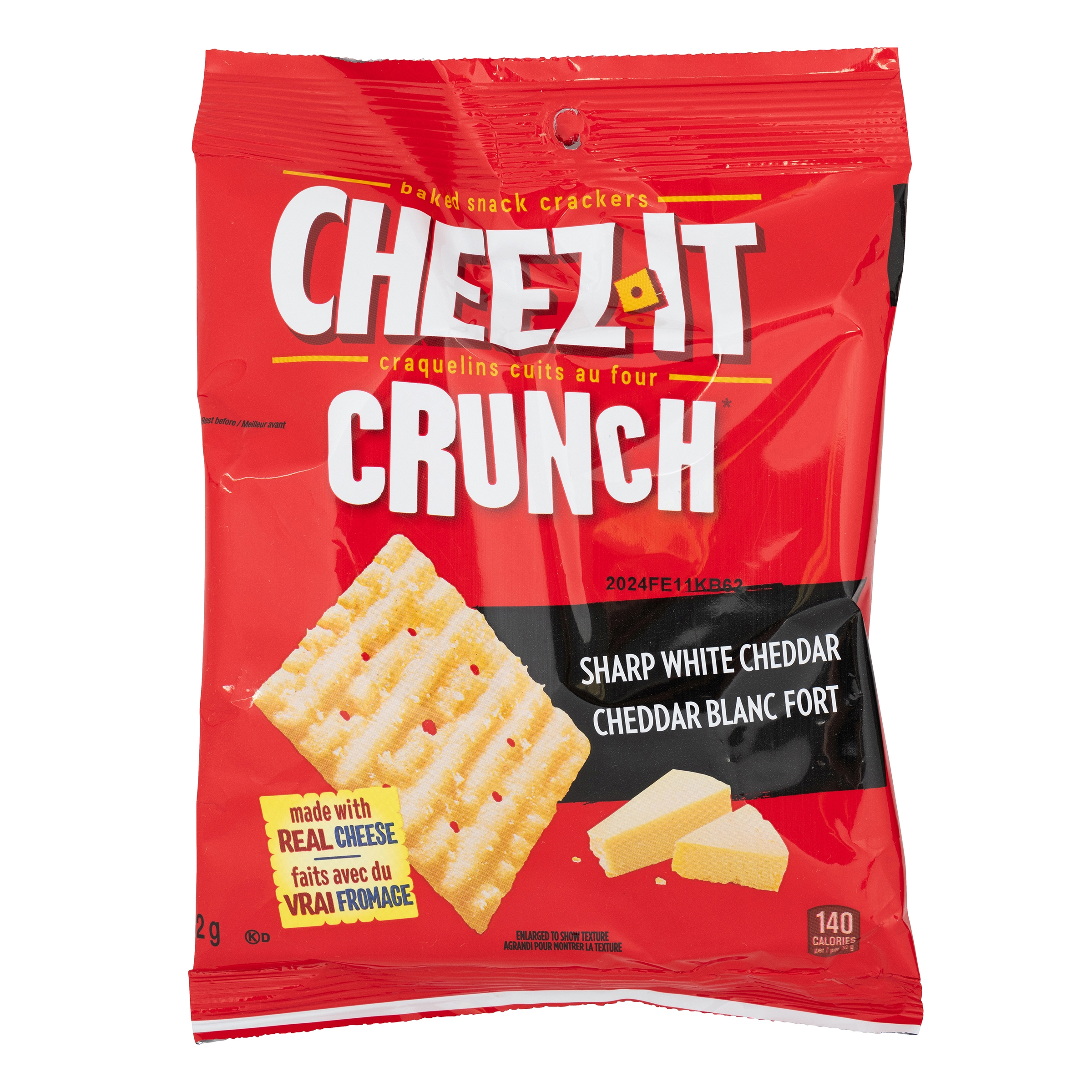 Cheez-It Crunch* Sharp White Cheddar Crackers