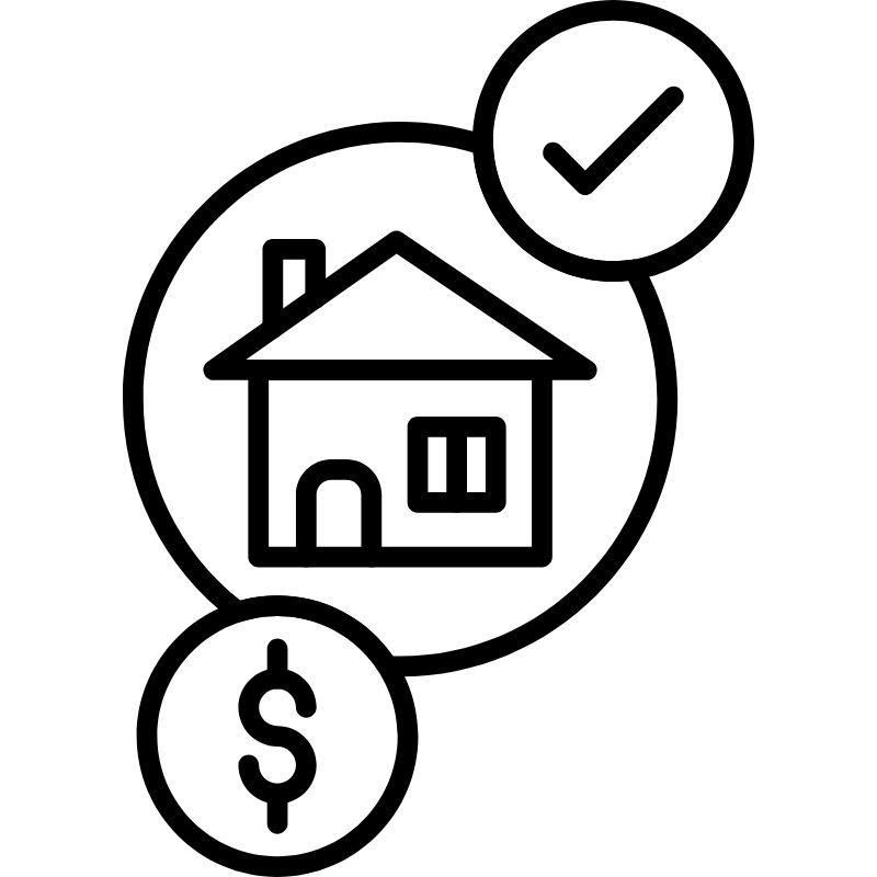 Social Responsibility Icons - Affordable Housing