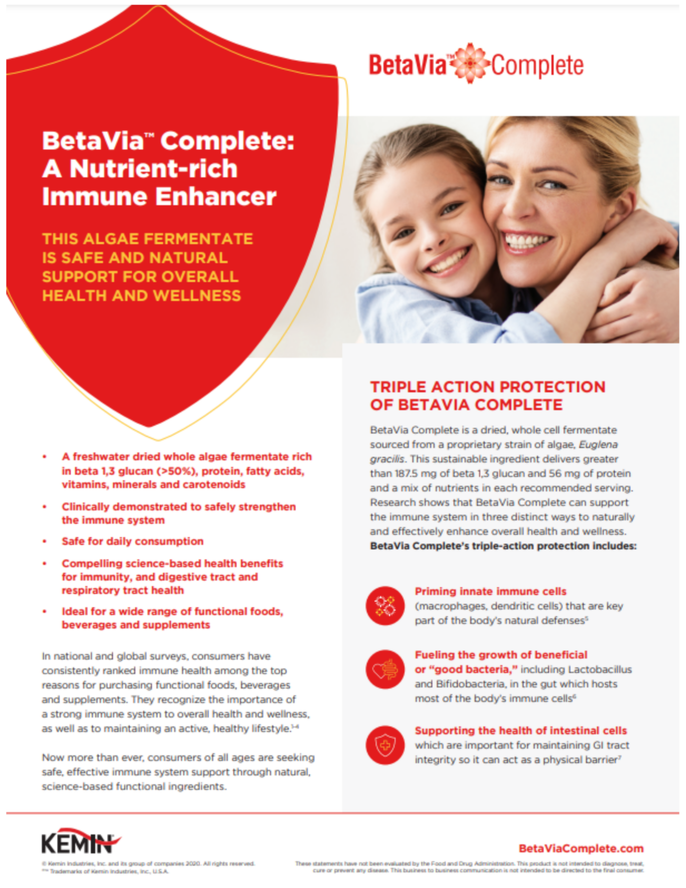BV thumbnails - BetaVia  A Nutrient-rich Immune Enhancer