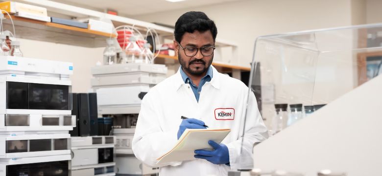 Man in Lab
