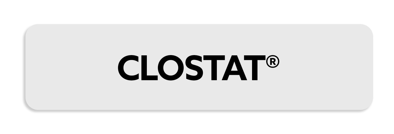 KAE PRODUCT LOGO Button_CLOSTAT (white)