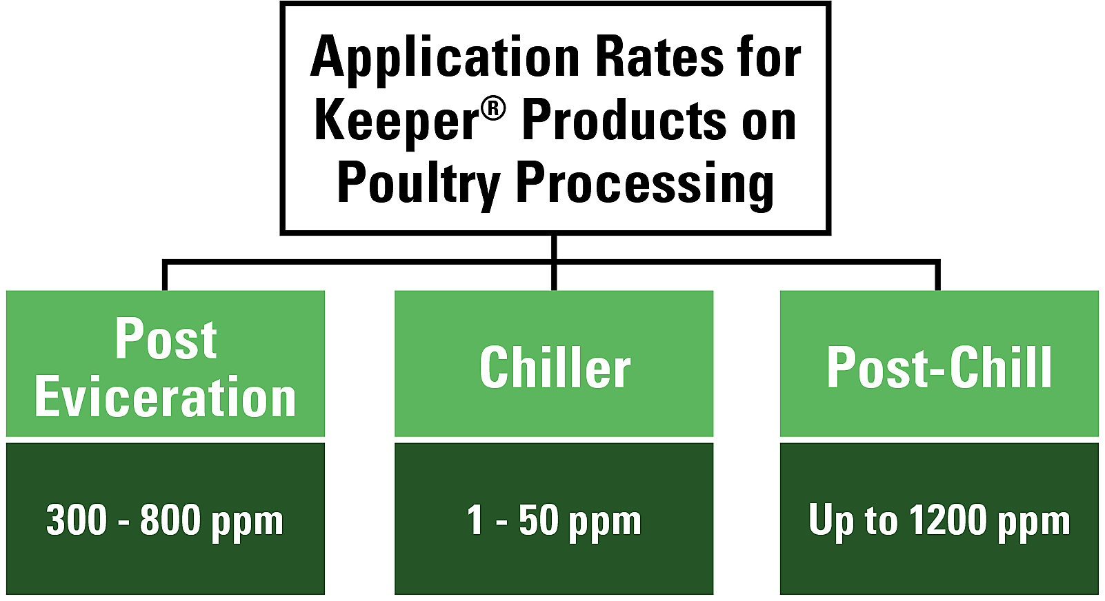 Keeper Poultry Processing Application Chart