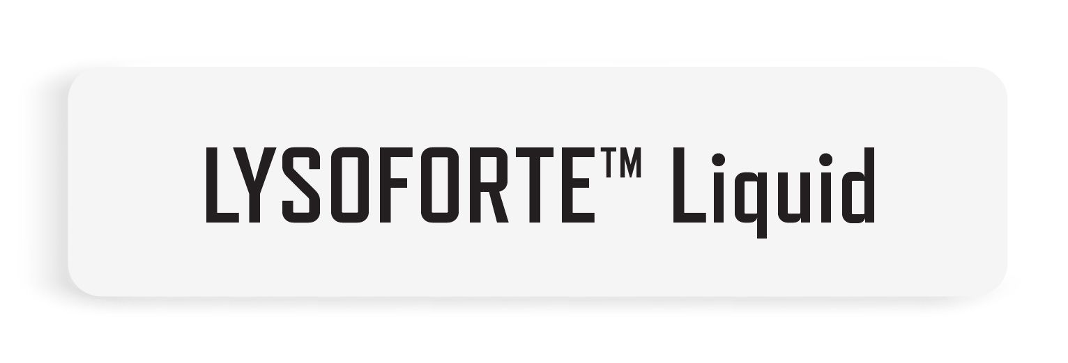 LYSOFORTE Liquid Product Logo Button