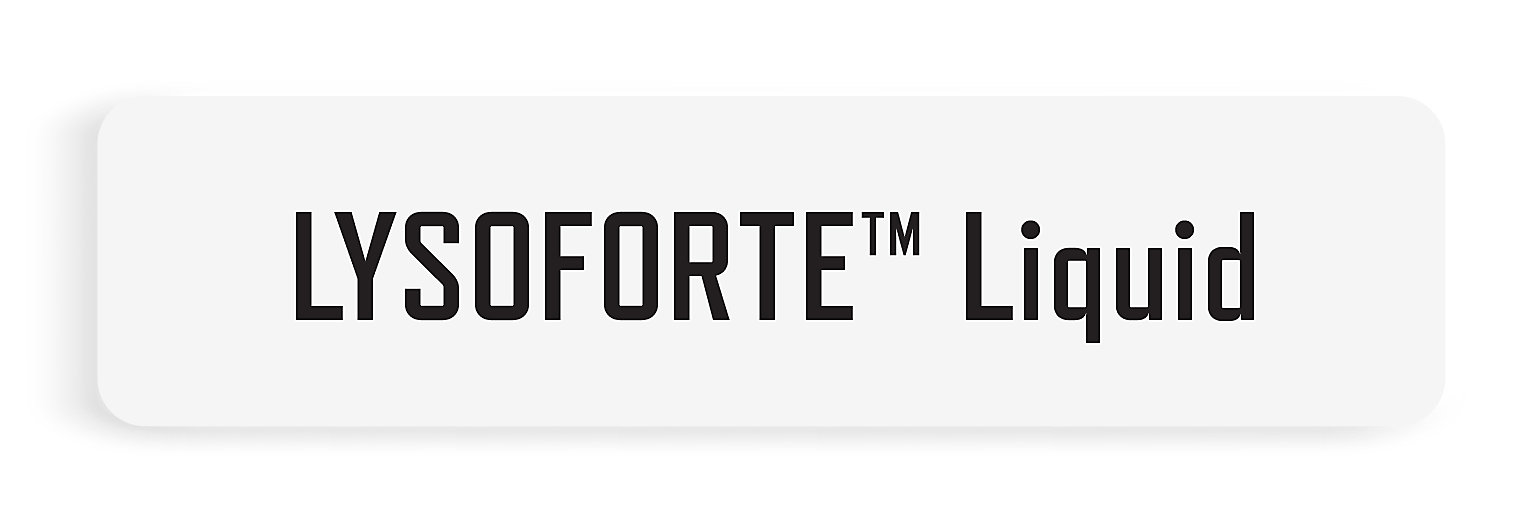 LYSOFORTE Liquid Product Logo Button