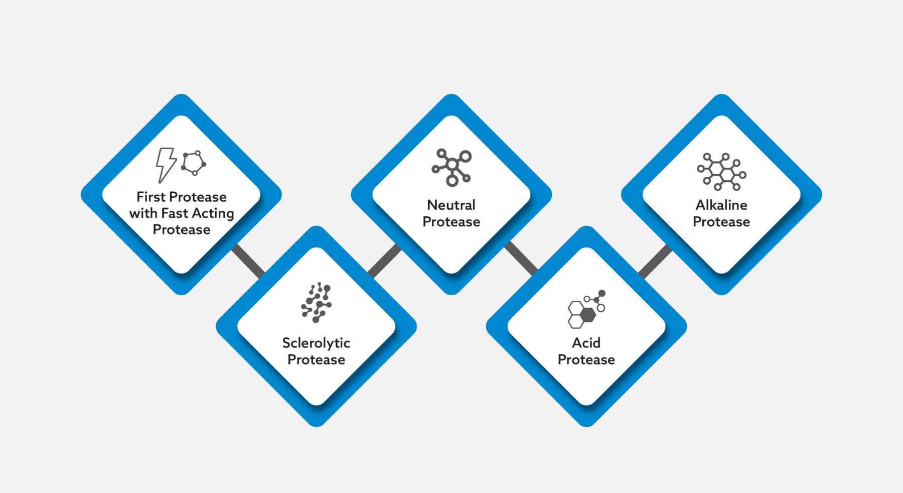 Kemzyme Promach 5 - Novel Pentaprotease Technology