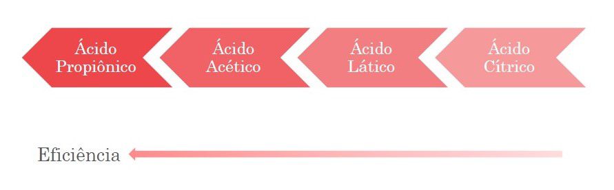 Scale of Efficacy - Organic Acids