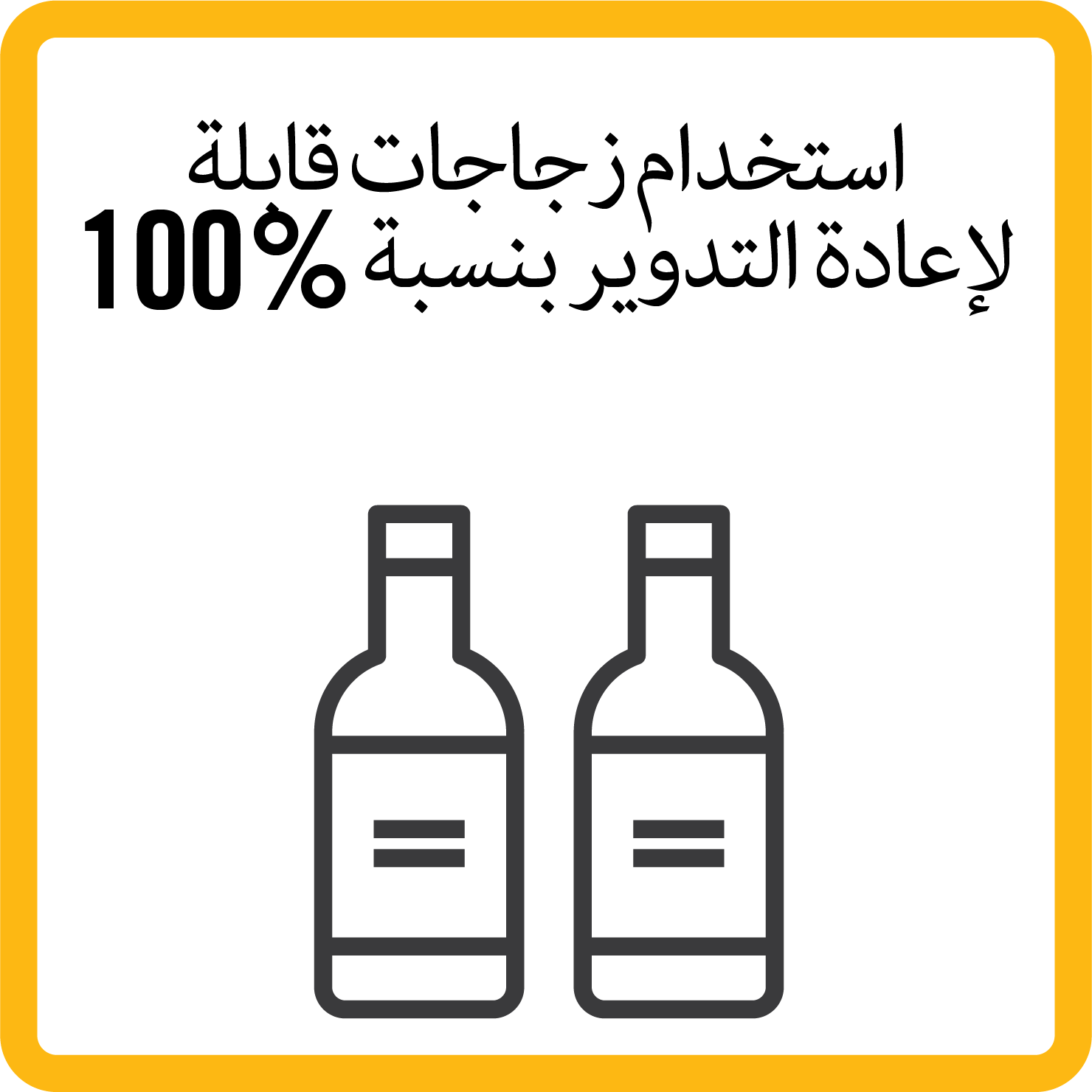 Sustainability glass bottles_BORDER_ARABIC