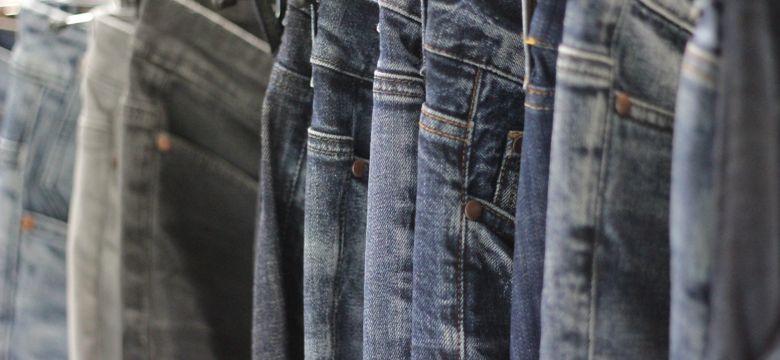 garments in a store