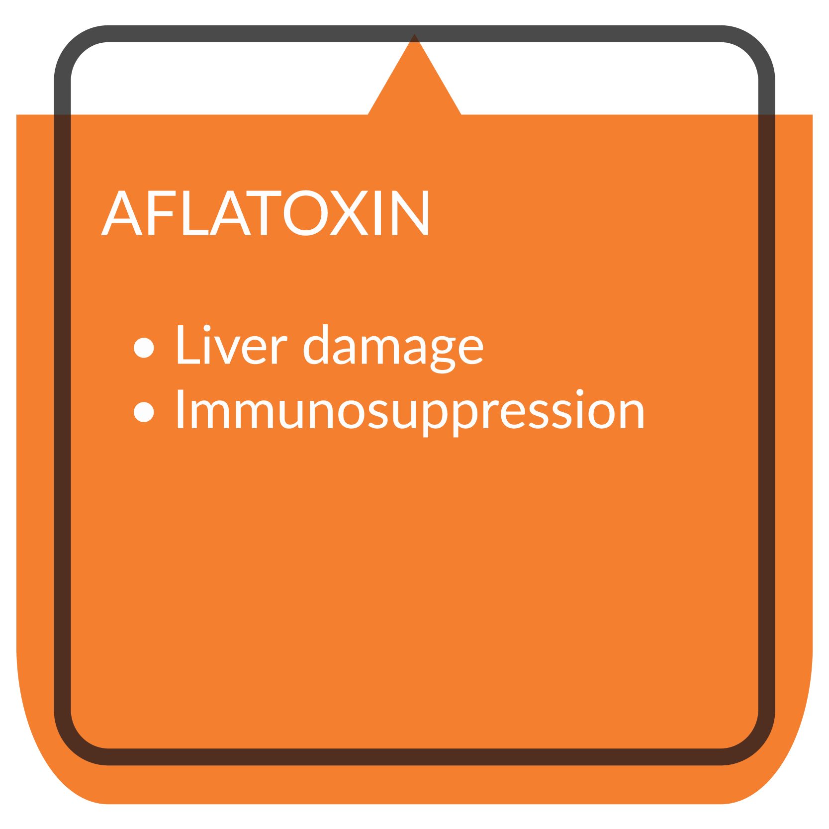 kaa Toxfin Poultry infographic AFLATOXIN