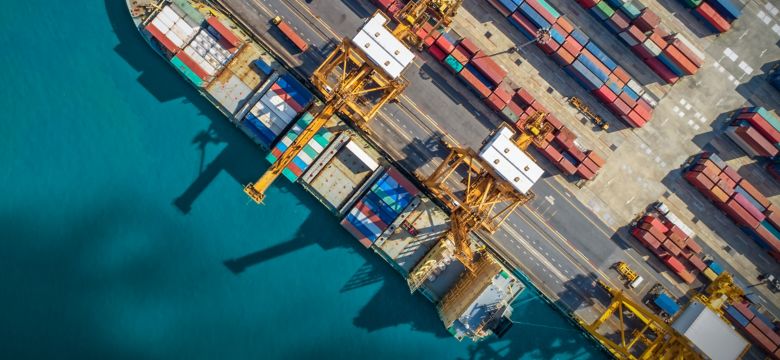 shipping yard