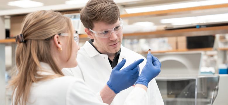 Two People in Lab