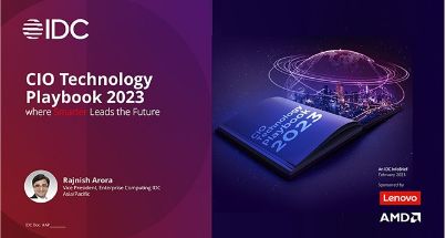 Lenovo CIO Playbook 2023 document cover image