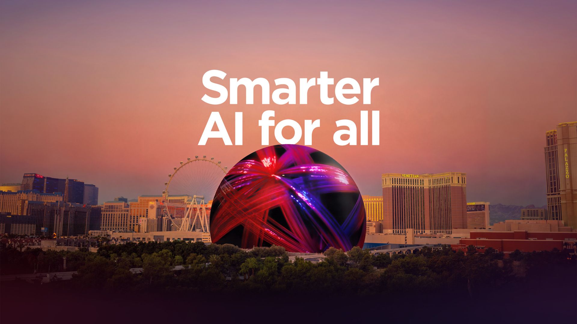 Las Vegas Sphere et Skyline