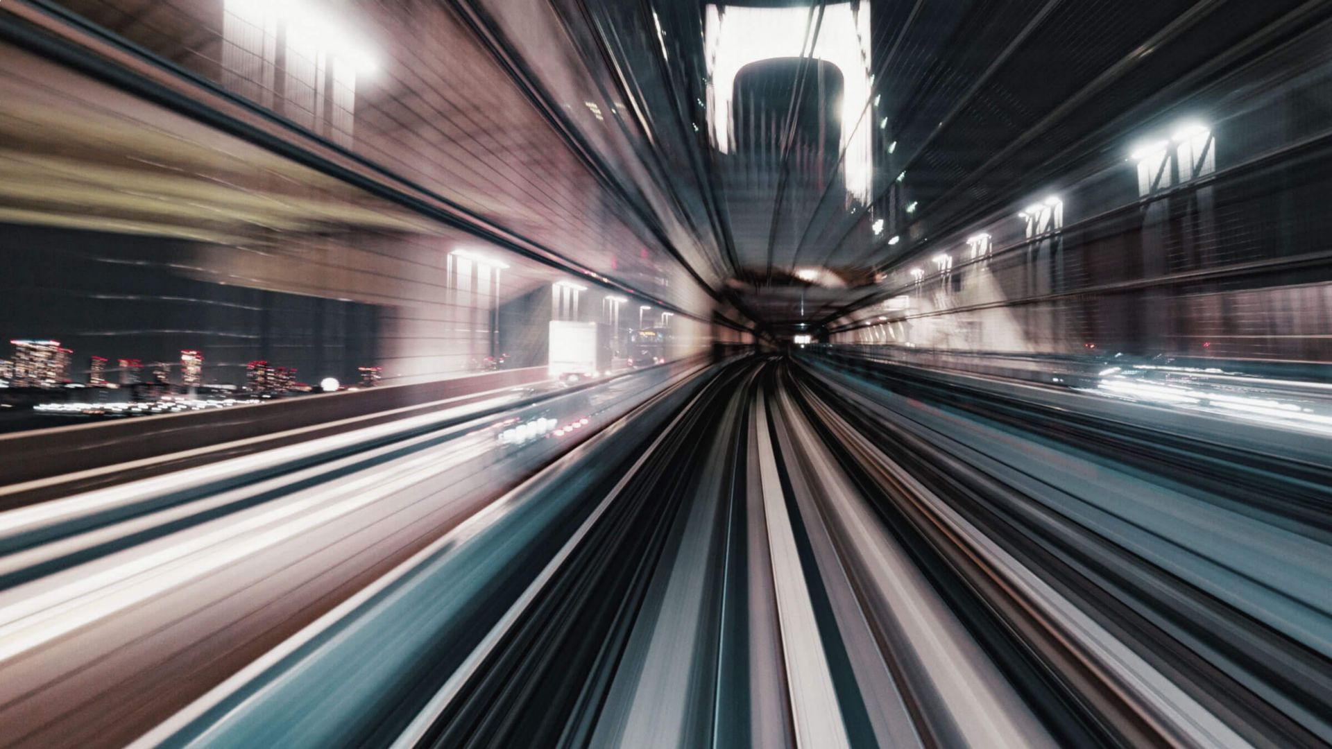 Blurred cityscape 