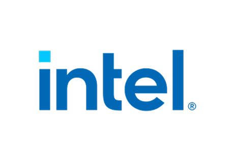 Intel logo.