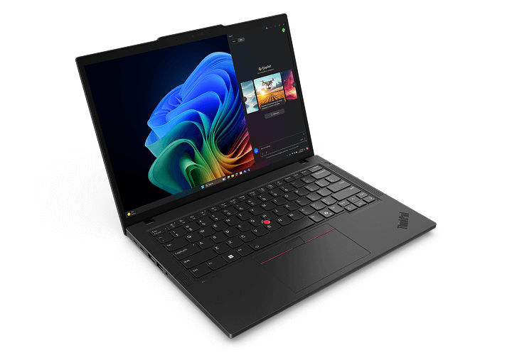 ThinkPad T14 Gen 6 (14" AMD) angled front view