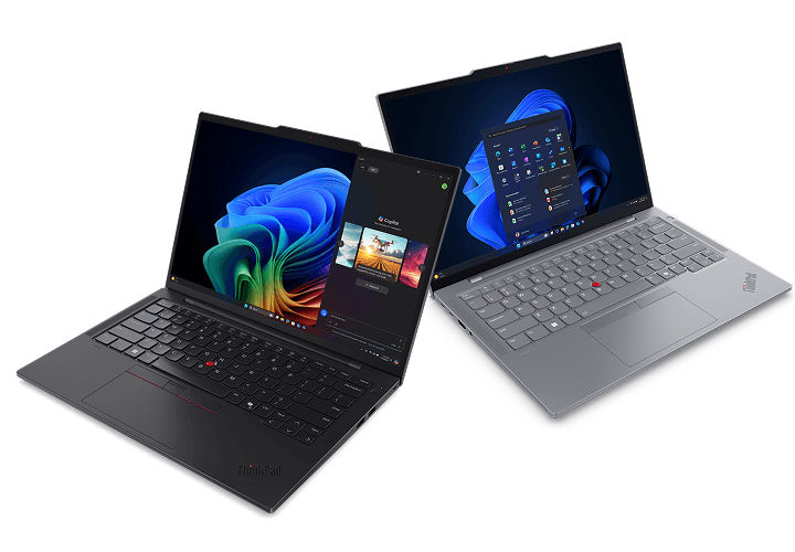 ThinkPad T14s Gen 6 (14" Intel), both color options