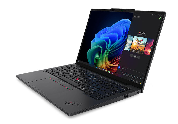 ThinkPad X13 Gen 6 (13" AMD) angled view