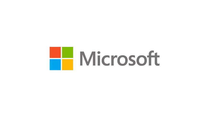 Microsoft logo. 