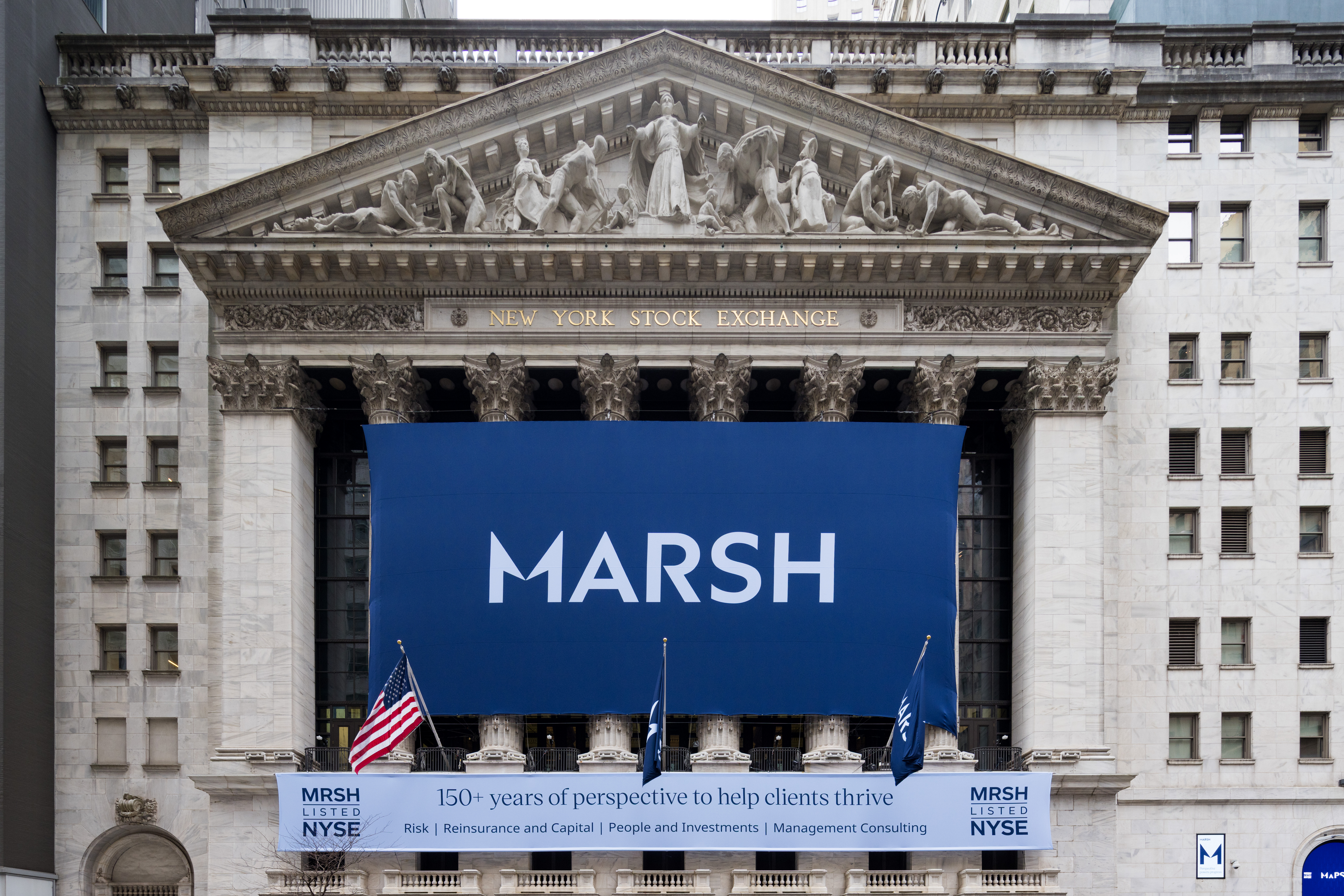 marsh launch at NYSE