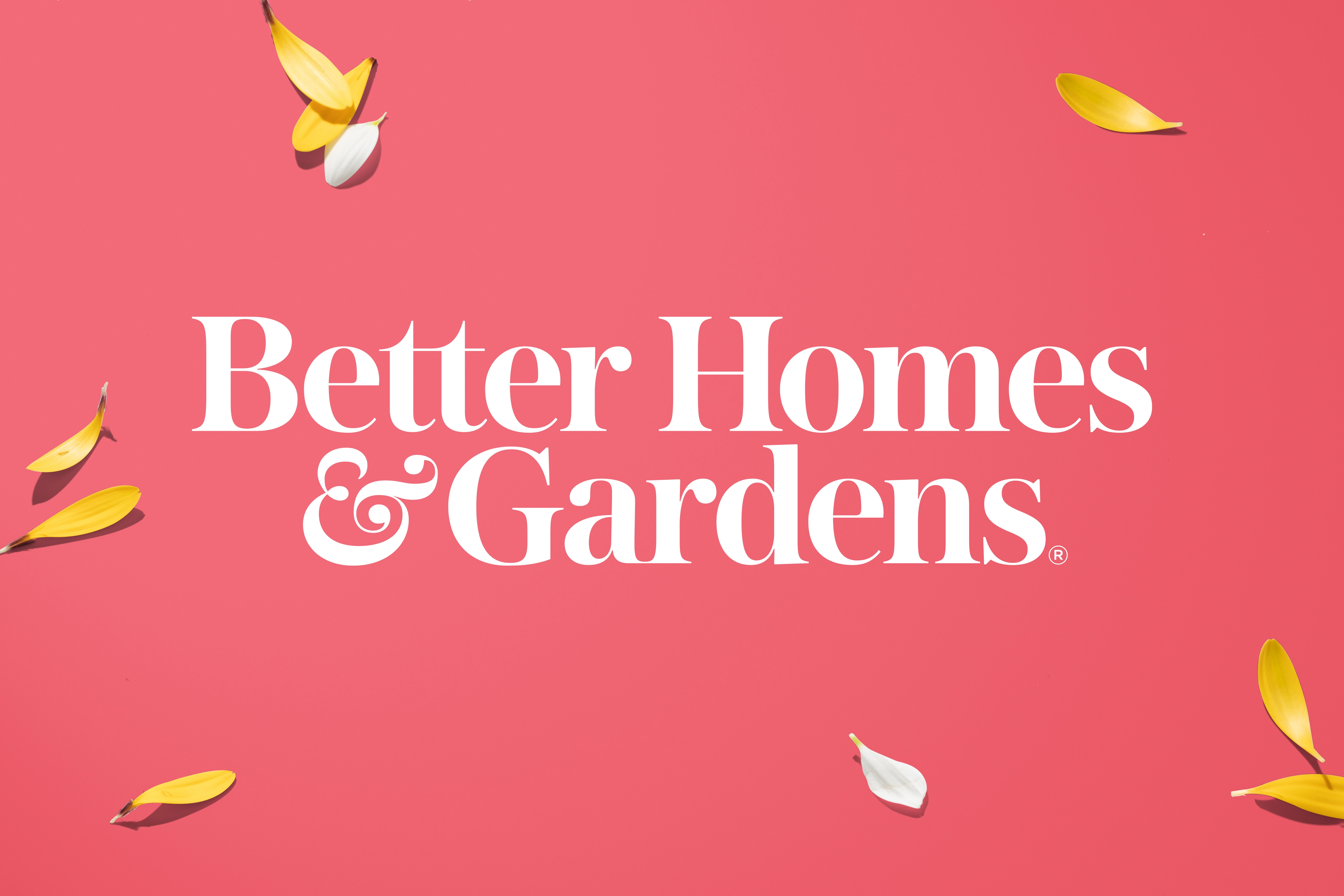 new better homes & garden logo on pink background 