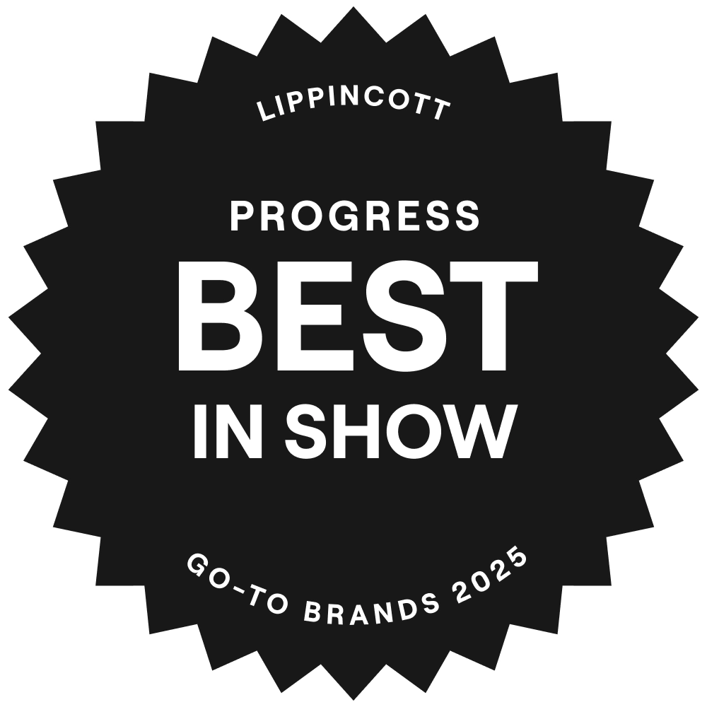 canva best in show progress winner badge