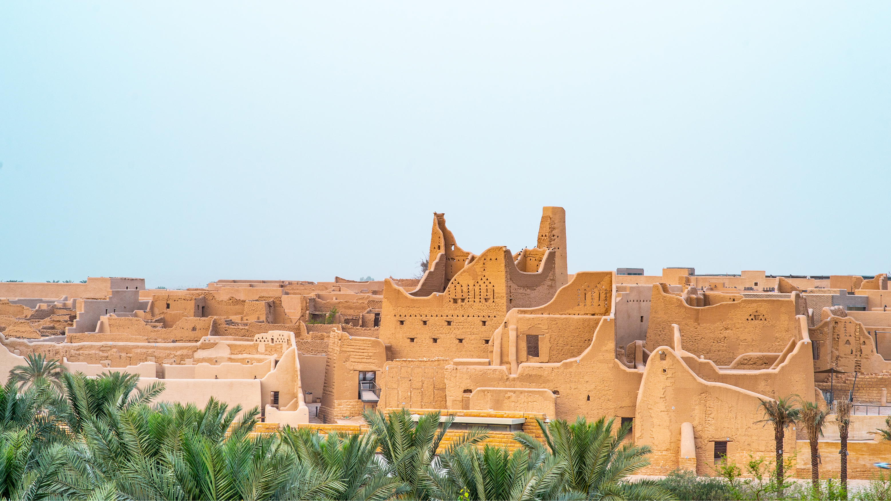 The historic district of At-Turaif is a key heritage site underpinning Diriyah’s development as a destination. Photo credit: Diriyah 