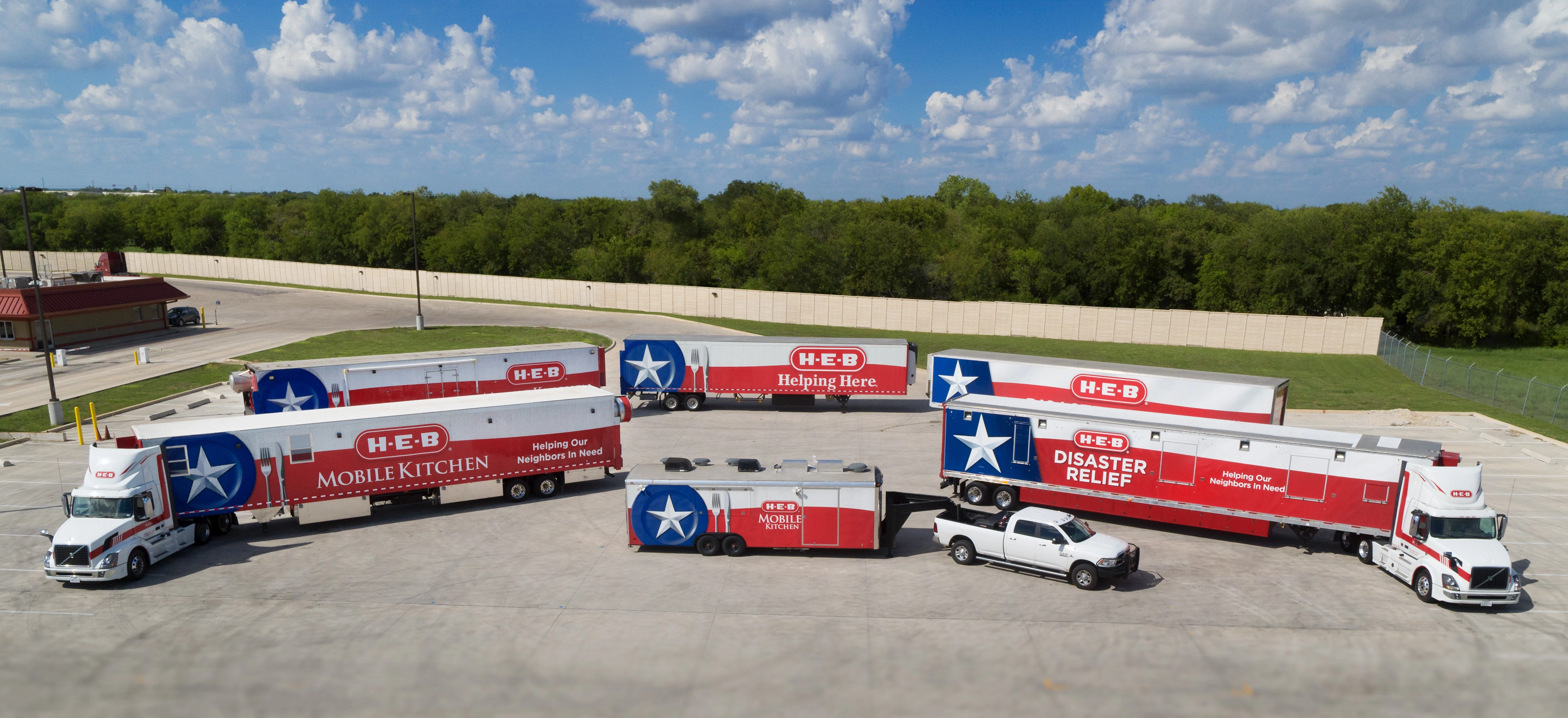 H-E-B mobile kitchens