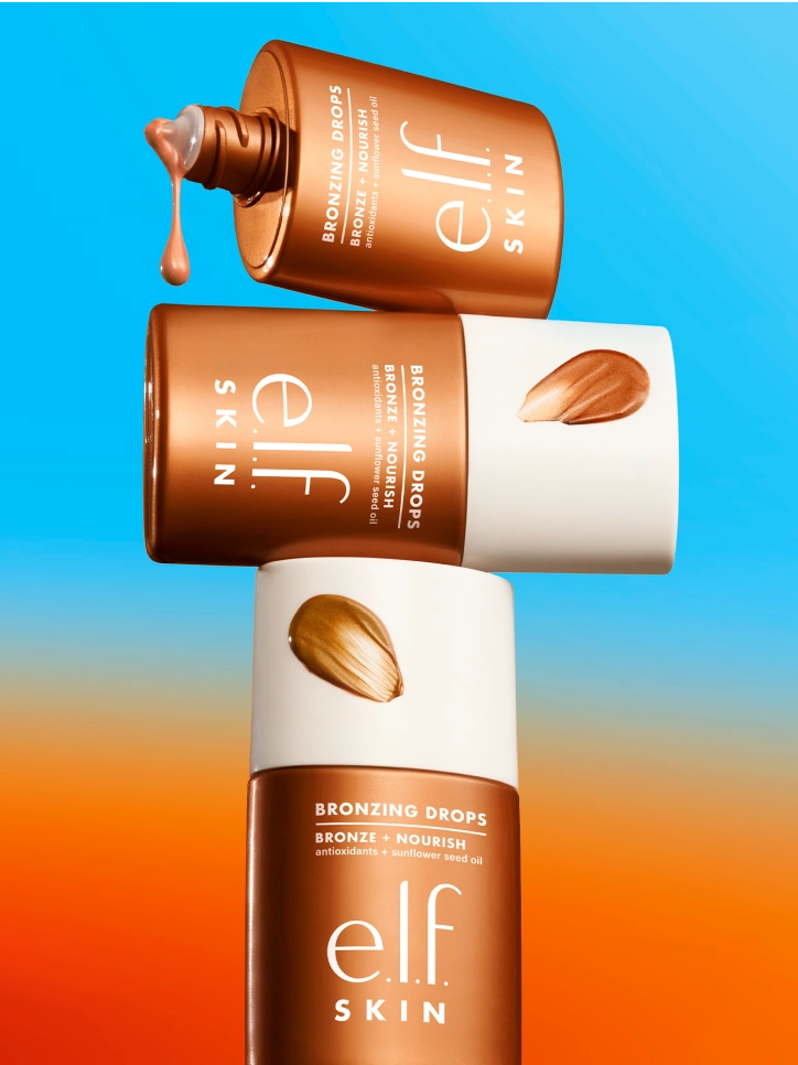 e.l.f. beauty bronzing drops