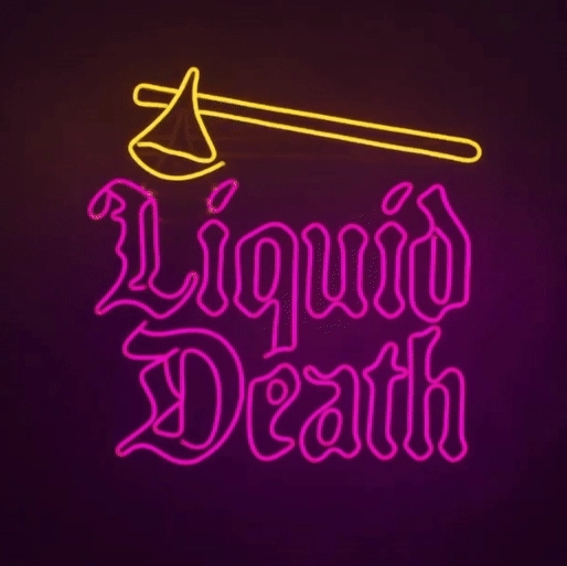 liquid death x e.l.f. cosmetics ad