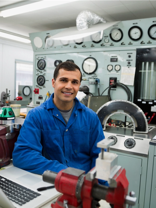 technip employee on ship