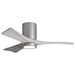 Irene Hlk Led Flushmount 3 Blade Ceiling Fan By Atlas Fan