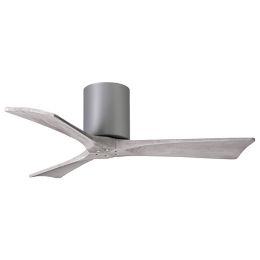 Atlas Fan Company Irene H Flush Mount 3 Blade Ceiling Fan