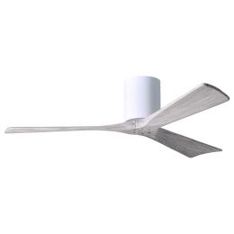 Atlas Fan Company Irene H Flush Mount 3 Blade Ceiling Fan