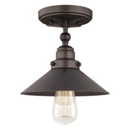 Feiss Hooper Semi Flush Mount Ceiling Light Ylighting Com