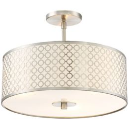 Dots Semi Flush Mount Ceiling Light