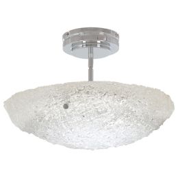 Forest Ice Led Pendant Semi Flush Mount Ceiling Light