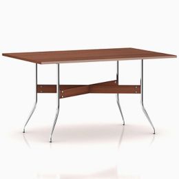 Herman Miller Nelson Rectangular Swag Leg Dining Work Table