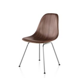 Herman Miller Eames Molded Wood Side Chair With 4 Leg Base