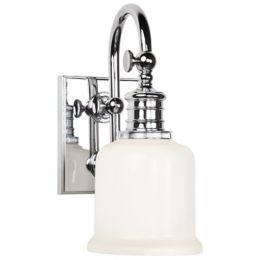 Polished Chrome Finish with Clear Glass Shade Hudson Valley Lighting Naples 1-Light Pendant