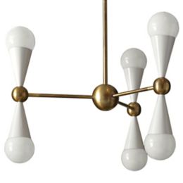 Jonathan Adler Caracas 6 Light Chandelier Ylighting Com