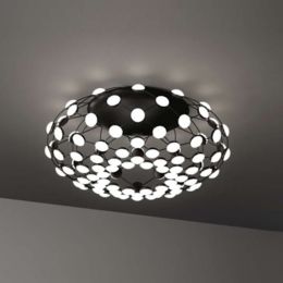 Luceplan Mesh Semi Flush Mount Ceiling Light Ylighting Com