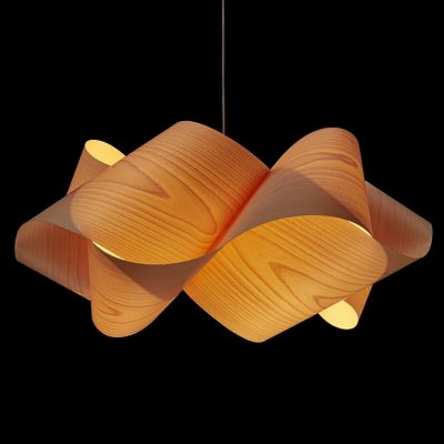swirl pendant light