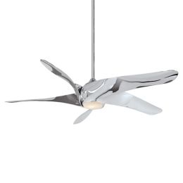 Artemis Liquid Nickel Xl5 Led Ceiling Fan By Minka Aire Fans At