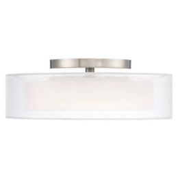 Modern Forms Metropolis Led Semi Flush Mount Ceiling Light