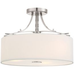 Poleis 3 Light Semi Flush Ceiling Light