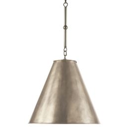 Antique Nickel Pendant Light goodman antique nickel pendant