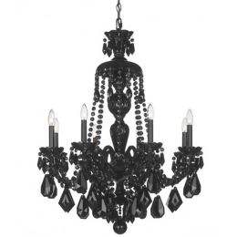 Hamilton Black Chandelier By Schonbek Lighting At Lumens Com