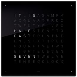 Qlocktwo Wall Clock By Qlocktwo At Lumens Com